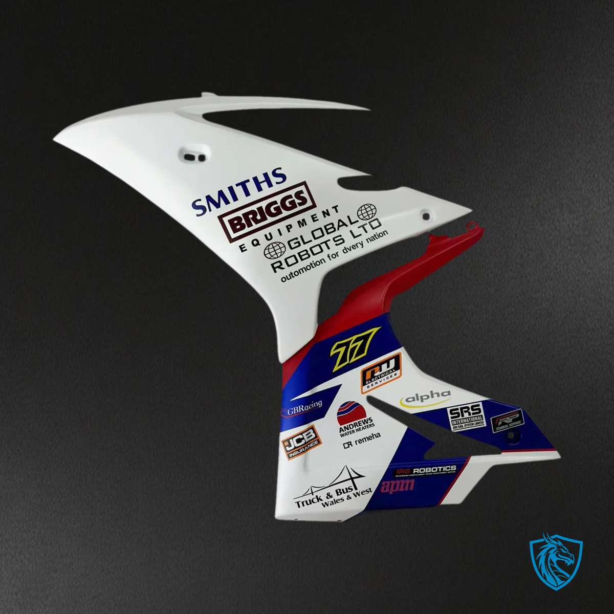 Triumph Daytona 675 (2013-2017) Red & Blue - Fairing Kit