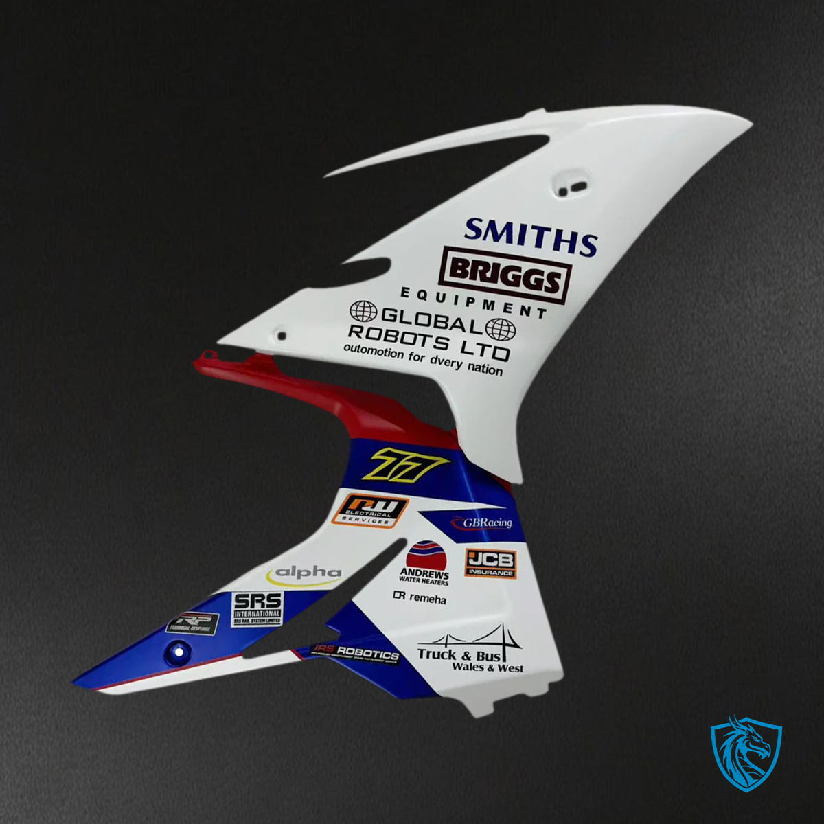 Triumph Daytona 675 (2013-2017) Red & Blue - Fairing Kit