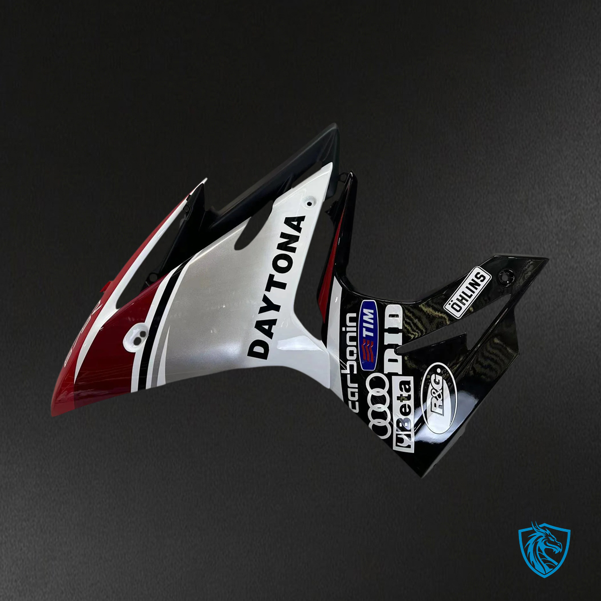 Triumph Daytona 675 (2013-2017) Red & White Style2 - Fairing Kit