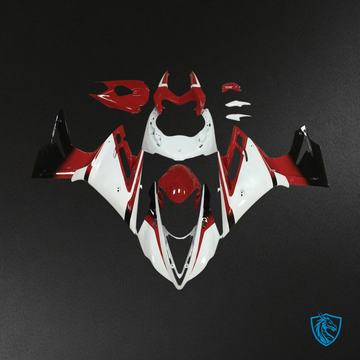 Triumph Daytona 675 (2013-2017) Red & White Style5 - Fairing Kit