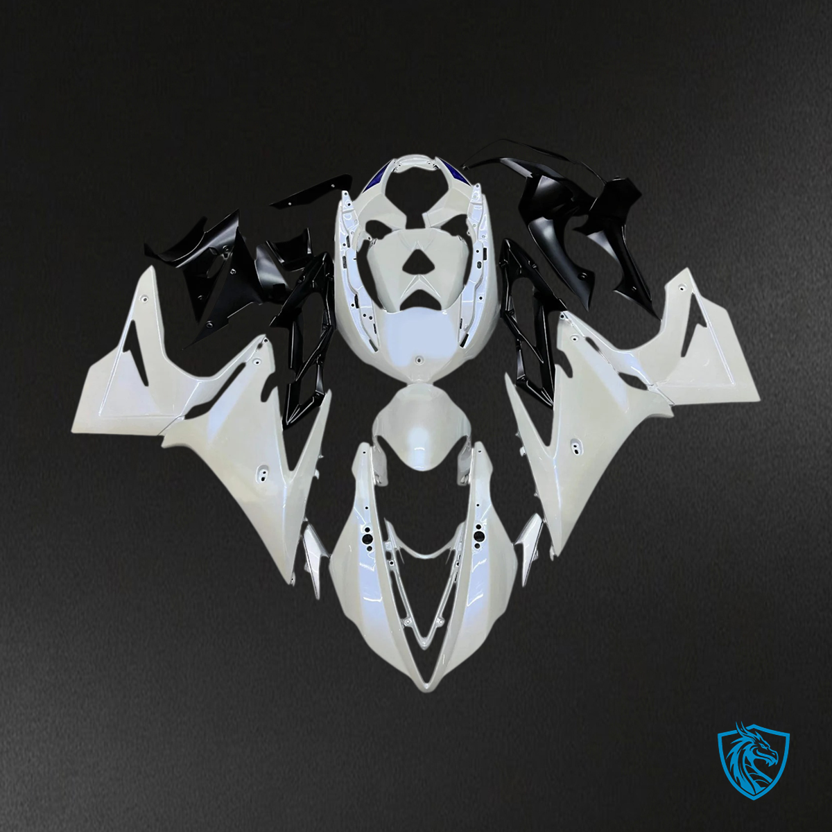 Triumph Daytona 675 (2013-2017) White - Fairing Kit