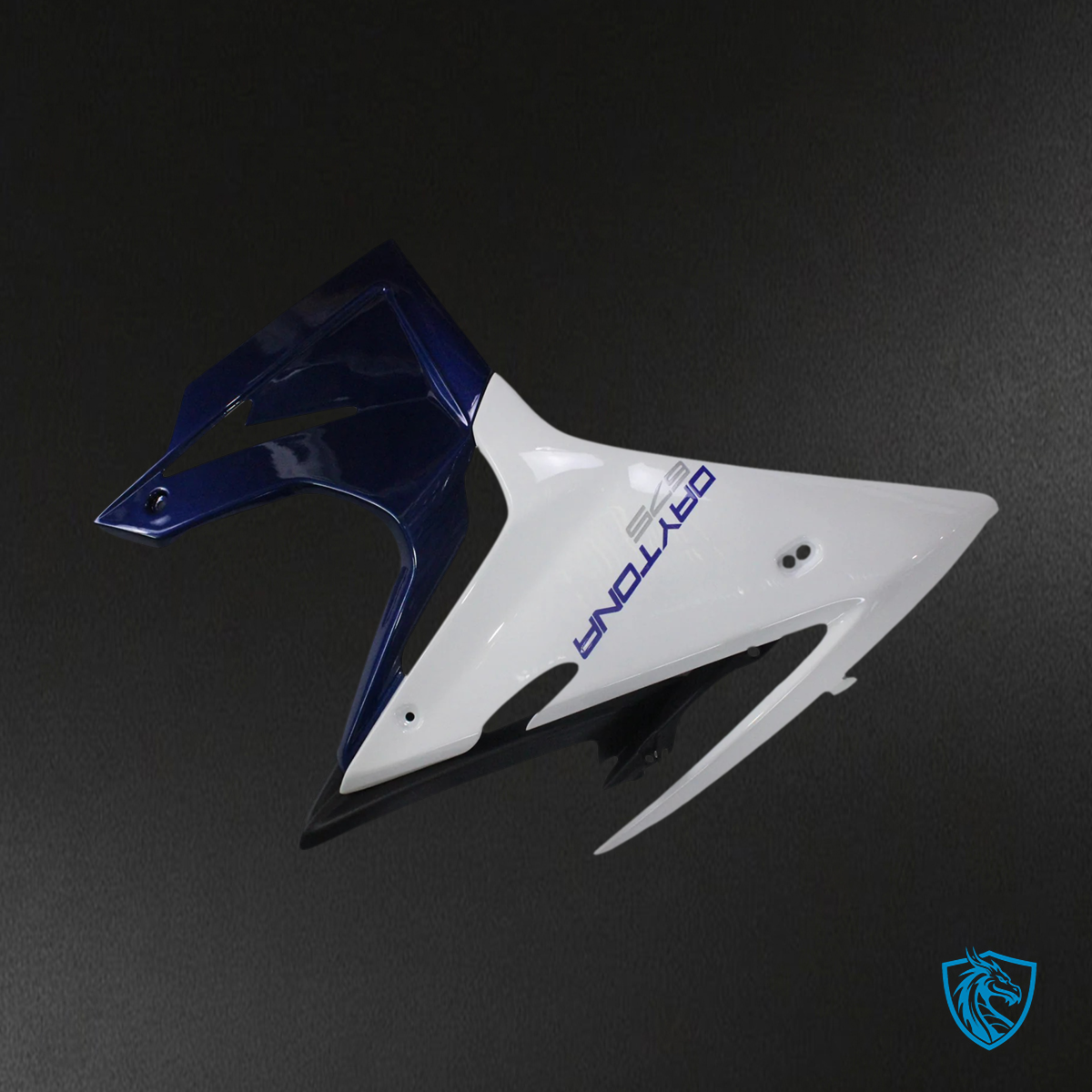 Triumph Daytona 675 (2013-2017) White With Blue - Fairing Kit
