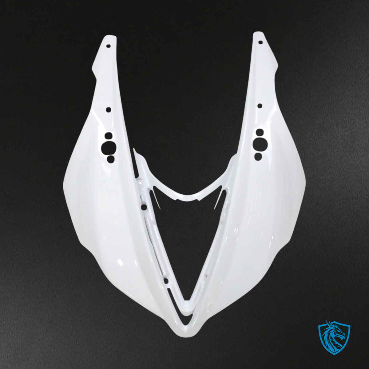 Triumph Daytona 675 (2013-2017) White & Black - Fairing Kit