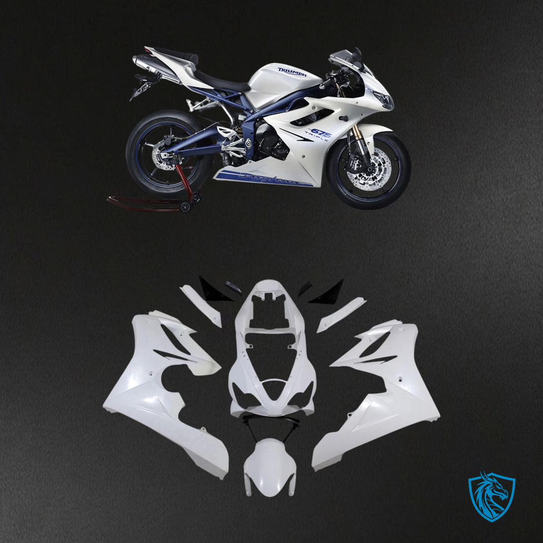 Triumph Daytona 675 (2006-2008) Collection - Fairing kit