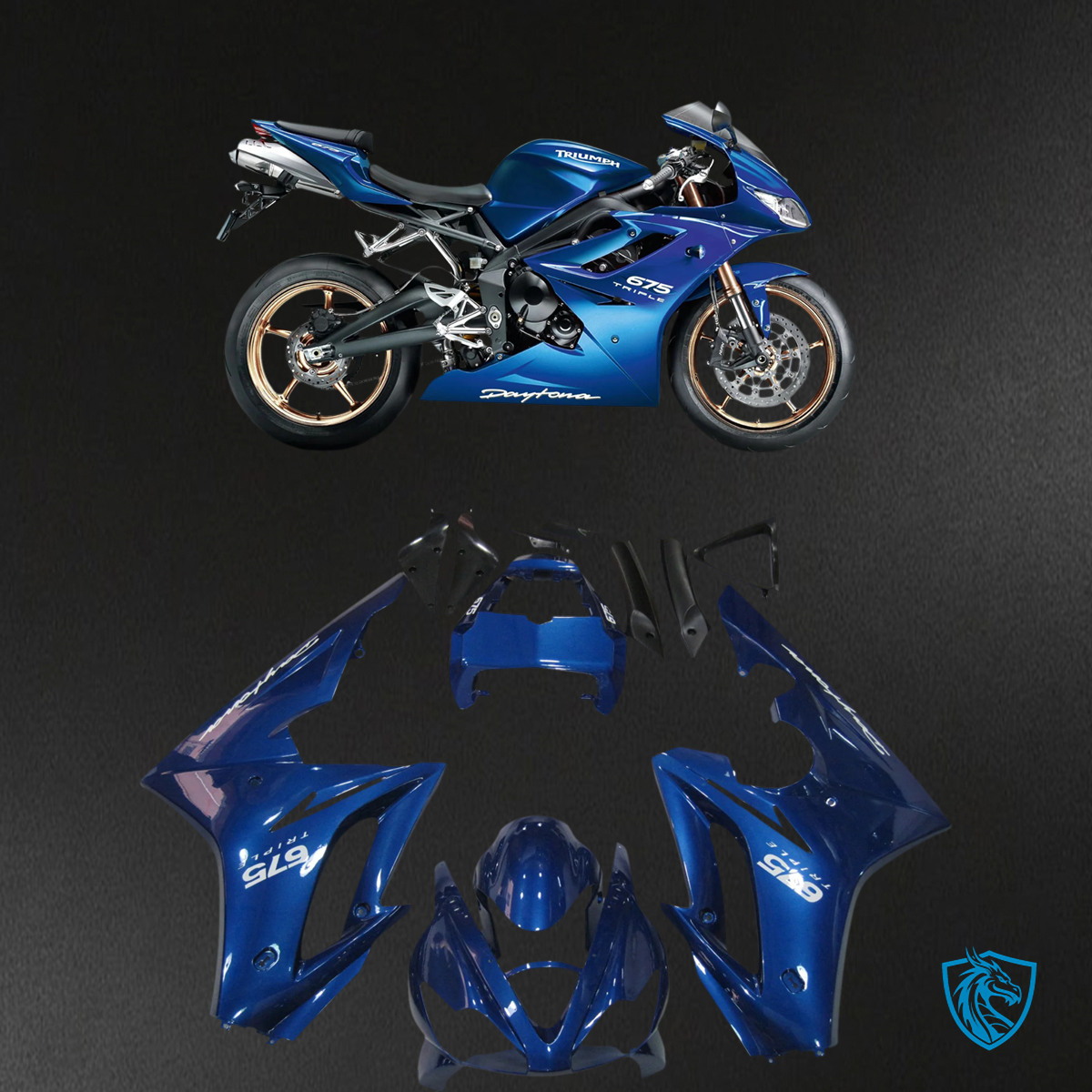 Triumph Daytona 675 (2006-2008) Collection - Fairing kit