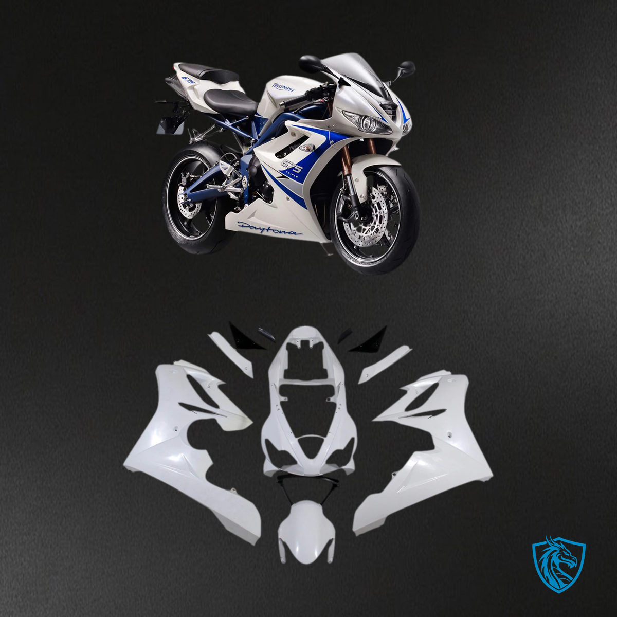 Triumph Daytona 675 (2006-2008) Collection - Fairing kit