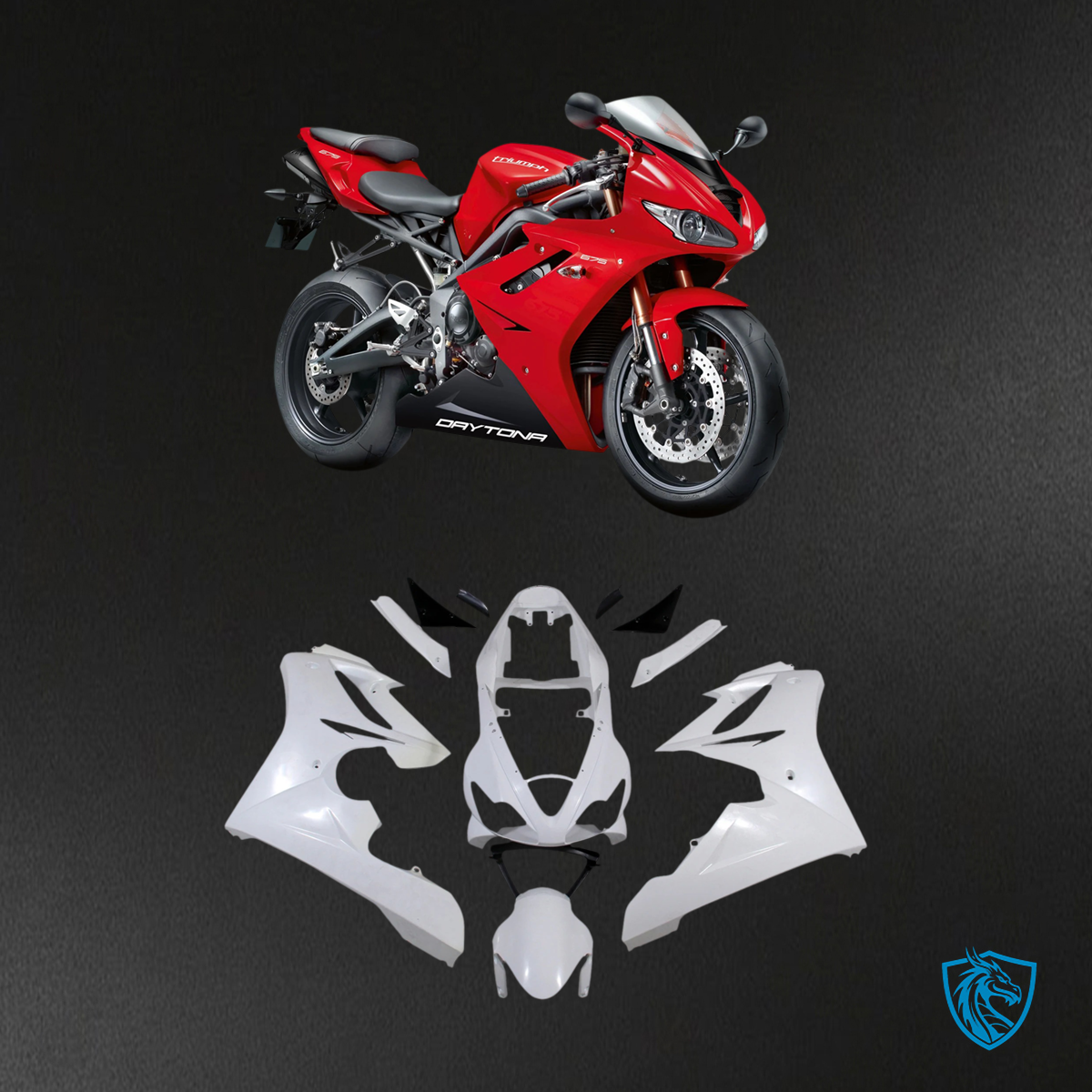 Triumph Daytona 675 (2006-2008) Collection - Fairing kit