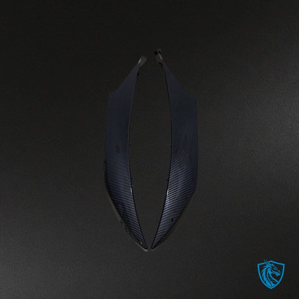 Yamaha YZF R6 (2006-2007) Black & Gray Carbon Fiber Fairings Kit | ABS Bodywork