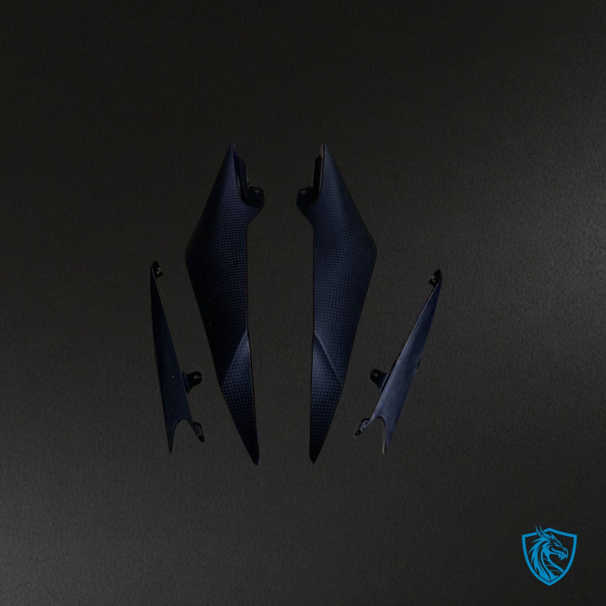 Yamaha YZF R6 (2008-2016) Black Carbon Fiber Fairings Kit | ABS Bodywork