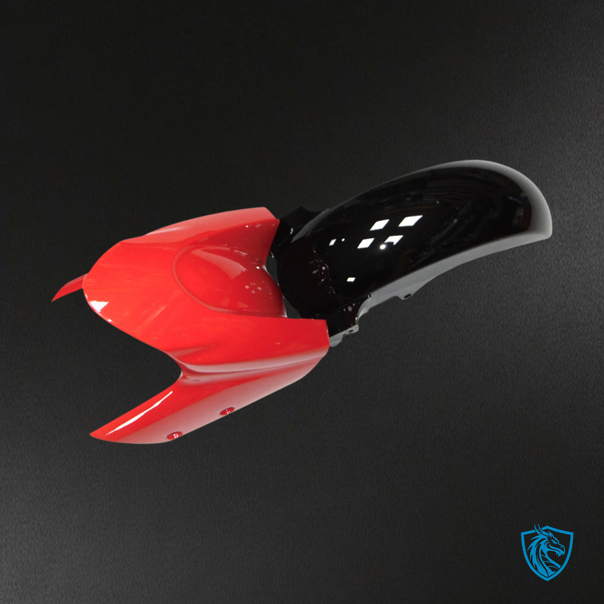 Yamaha TMax XP500 (2008-2012) White & Red - Custom ABS Fairing Set