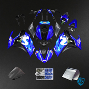 YZF R25 Black & Mix Blue