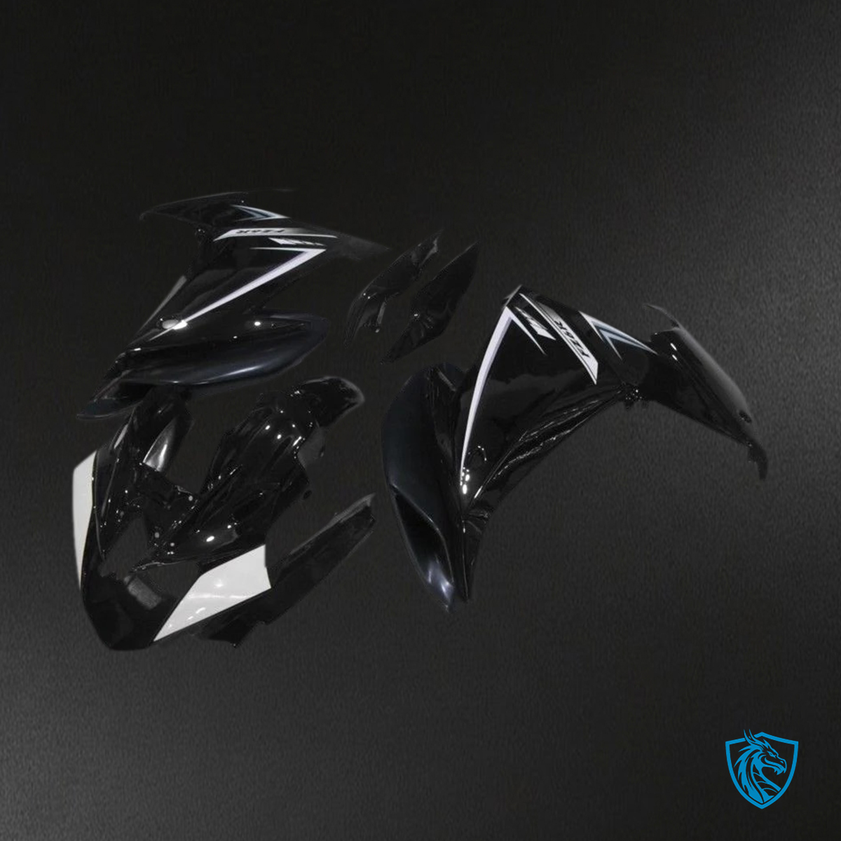 Yamaha FZ6R (2009-2015) Black - MERGEment Motorcycle Fairings Kit