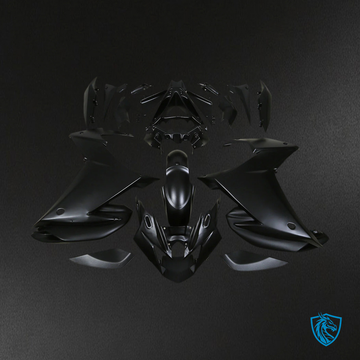Yamaha FZ6R (2009-2015) Matt Black Fairing Kit - Aftermarket ABS Bodywork