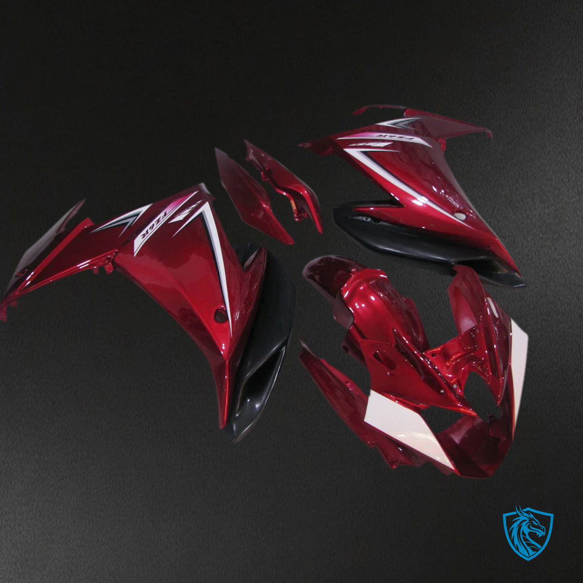Yamaha FZ6R (2009-2015) Red Fairing Kit | ABS Bodywork