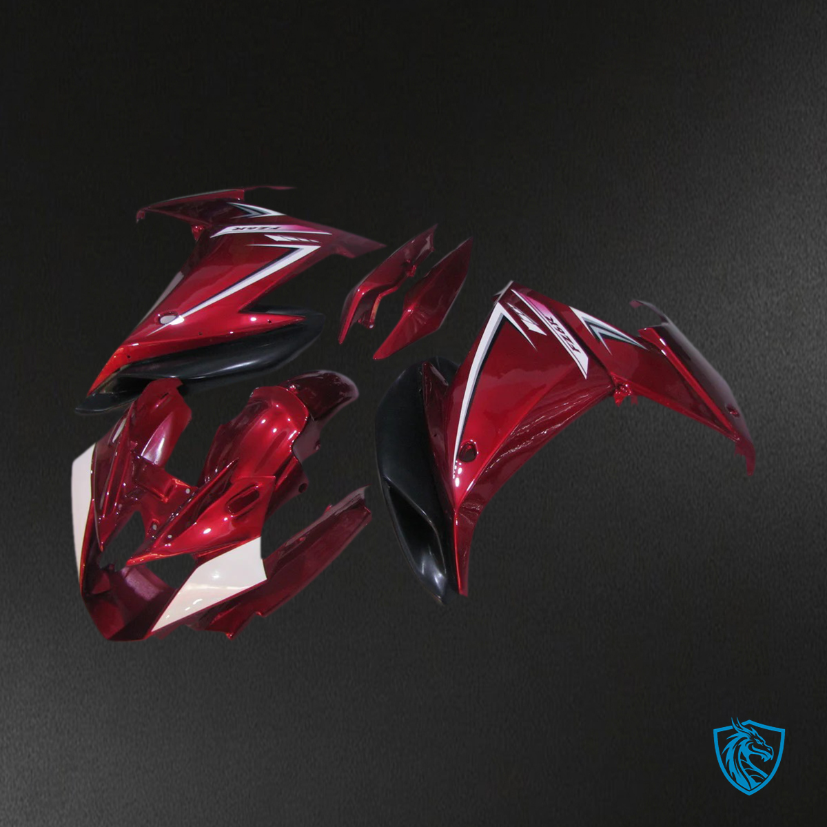 Yamaha FZ6R (2009-2015) Red Fairing Kit | ABS Bodywork