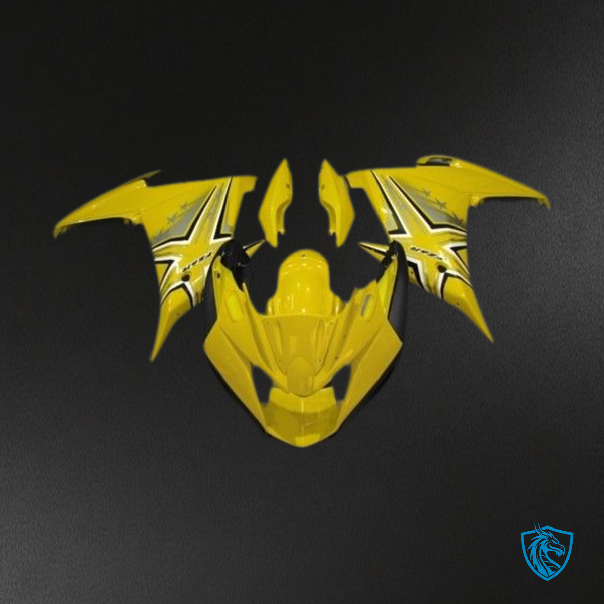 Yamaha FZ6R (2009-2015) Yellow - Custom ABS Fairing Kit