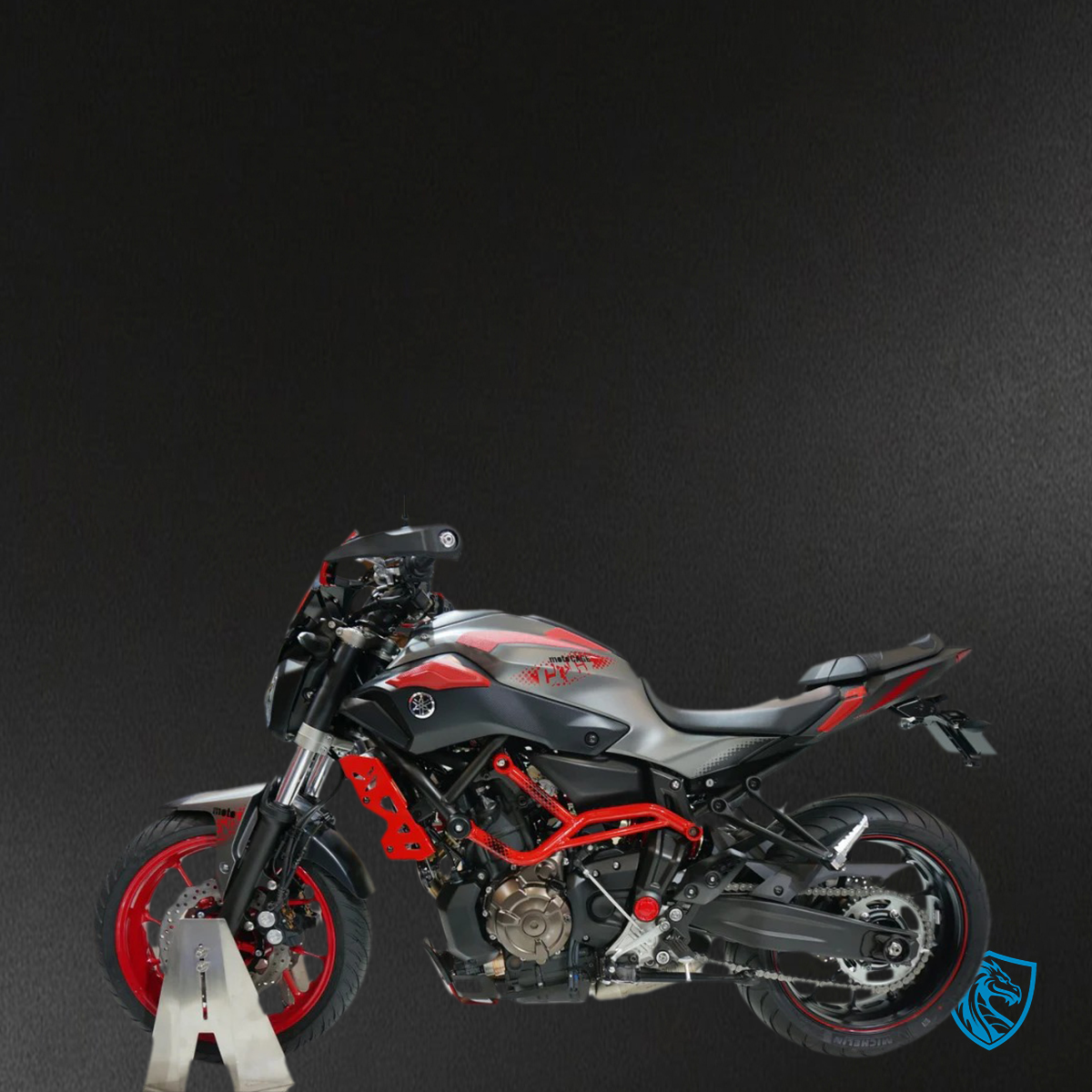 Yamaha MT07-FZ07 (2012-2017) Red & Black - Custom ABS Fairing Kit