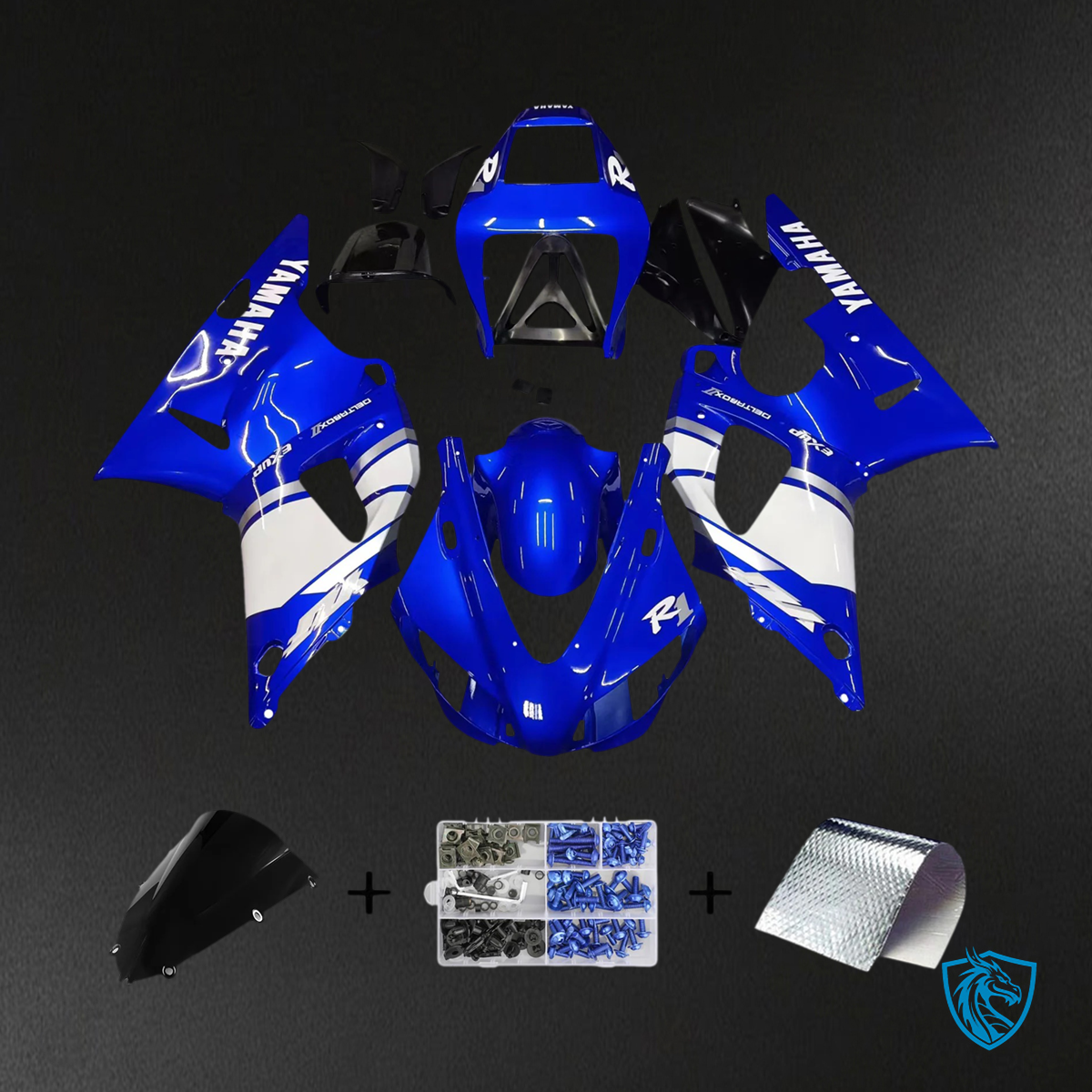 Yamaha R1 (1998-1999) Blue - Fairing Kit