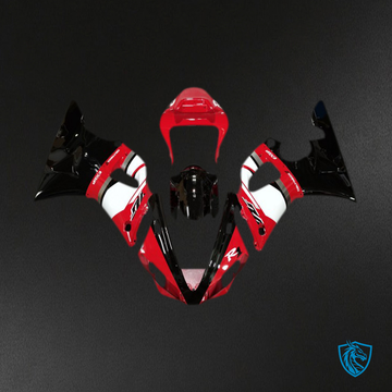 Yamaha R1 (2000-2001) Red & Black - MERGEment Motorcycle Fairings Kit