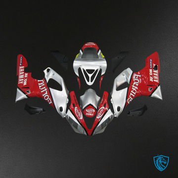 Yamaha R1 (2000-2001) Red & Sliver - Fairing Kit