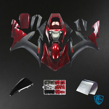 Yamaha R1 (2002-2003) Red & Black - Fairing Kit