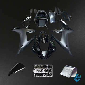 Yamaha R1 (2002-2003) Black - Fairing Kit