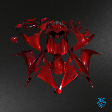 Yamaha R1 (2004-2006) Deep Red Motorcycle - Custom ABS Fairing Kit