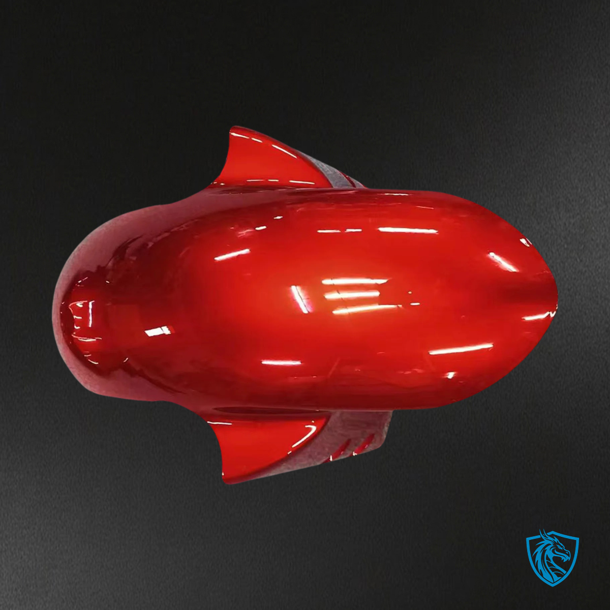 Yamaha R1 (2007-2008) Black & Red - Custom ABS Fairing Set