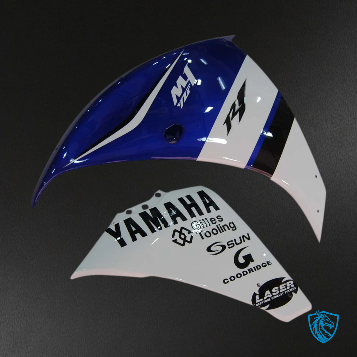 Yamaha R1 (2009-2011) Blue & White - Fairing Kit