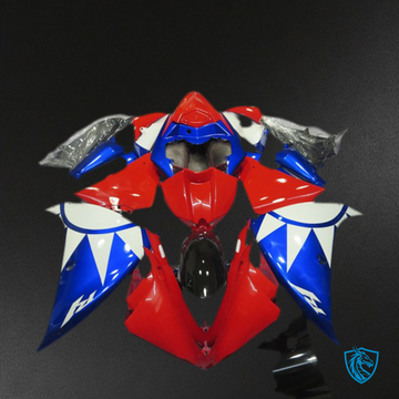 Yamaha R1 (2012-2014) Red, Blue & White Motorcycle Fairing Kit | ABS Bodywork