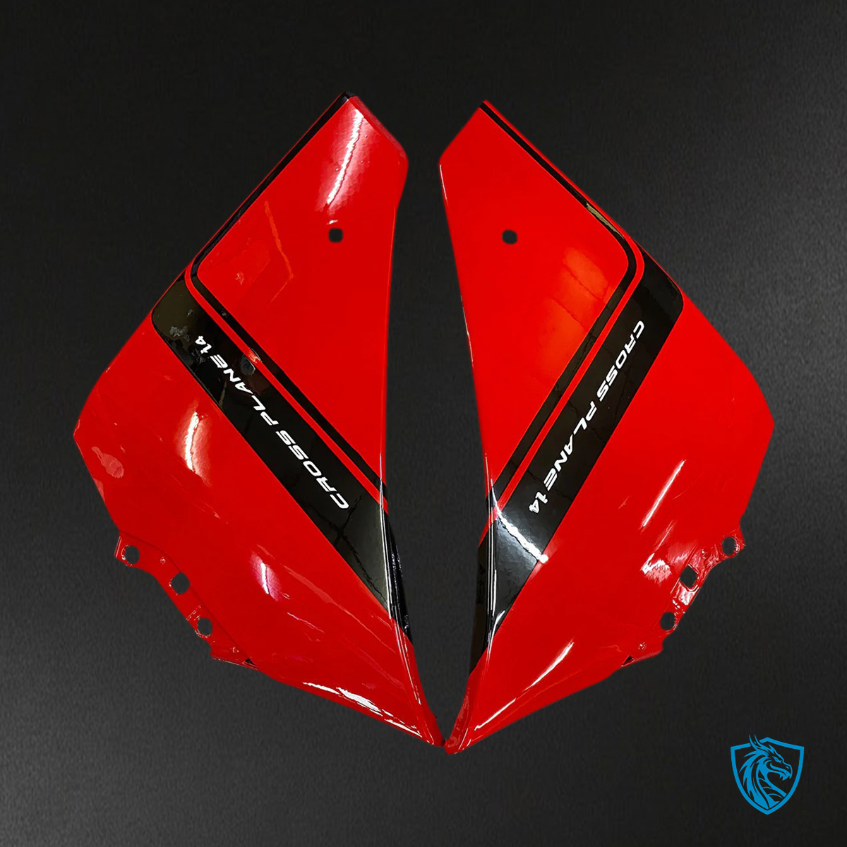 Yamaha R1 (2012-2014) Red & Black - Custom ABS Fairing Set