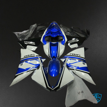 Yamaha R1 (2012-2014) Blue, White & Black Yamalube Motorcycle - Aftermarket ABS Bodywork
