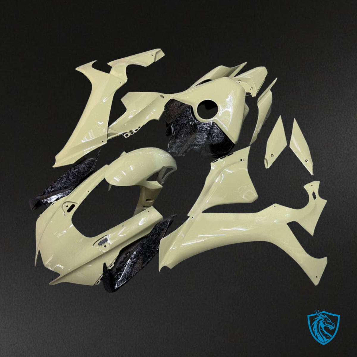 Yamaha R1 (2020-2025) Desert Tan Forged - MERGEment Motorcycle Fairings Kit