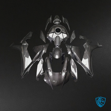 Yamaha R1 (2020-2025) Full Dark Gray Carbon Fiber Style - Custom ABS Fairing Kit