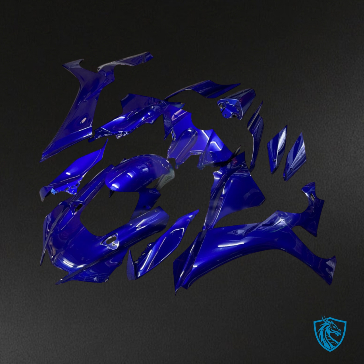 Yamaha R1 (2020-2025) Gloss Deep Blue - Custom ABS Fairing Kit