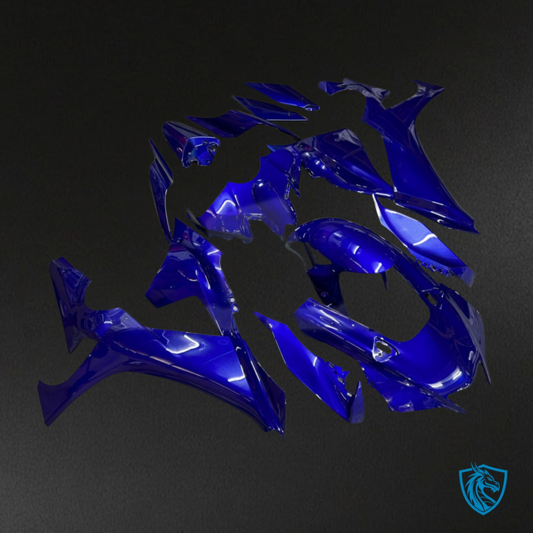 Yamaha R1 (2020-2025) Gloss Deep Blue - Custom ABS Fairing Kit