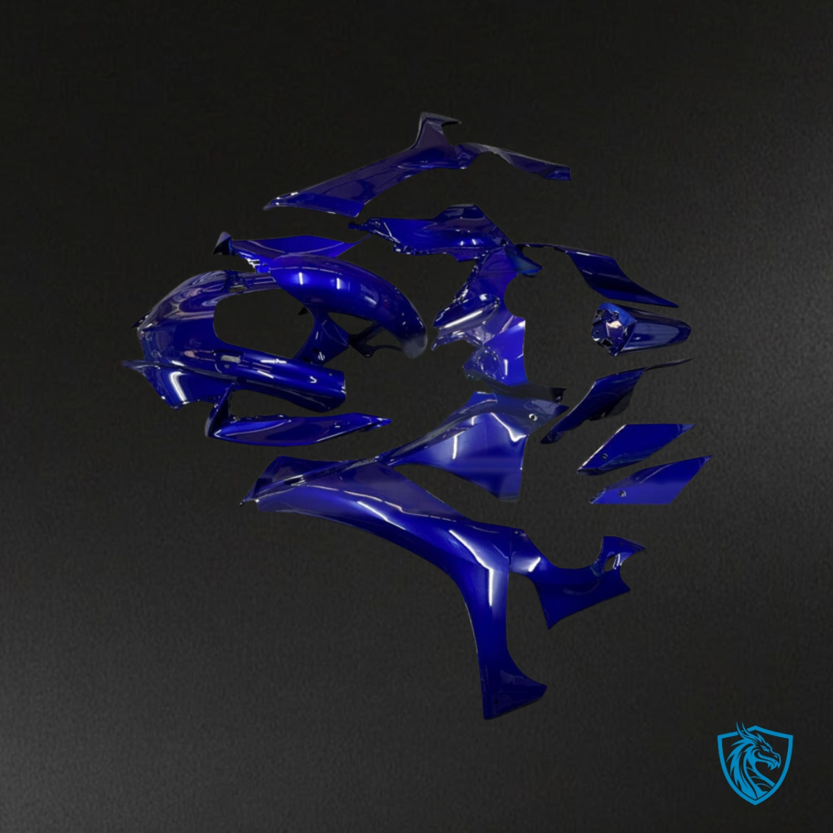 Yamaha R1 (2020-2025) Gloss Deep Blue - Custom ABS Fairing Kit