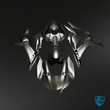 Yamaha R1 (2020-2025) Matte Grey Fairings Kit - Aftermarket ABS Bodywork