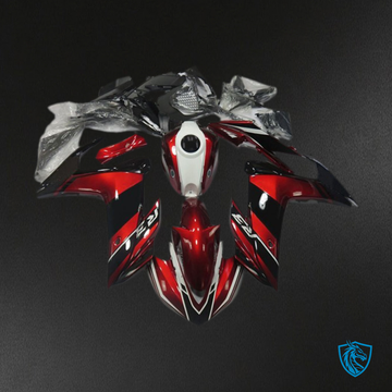 Yamaha R3 (2015-2018) Maroon, Black & White Motorcycle Fairing Kit | ABS Bodywork