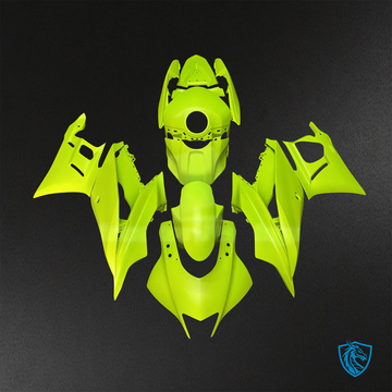 Yamaha R3 (2019-2021) Gloss High Vis Yellow - Replacement Motorcycle Fairings Kit