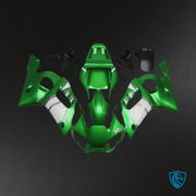 Green & White