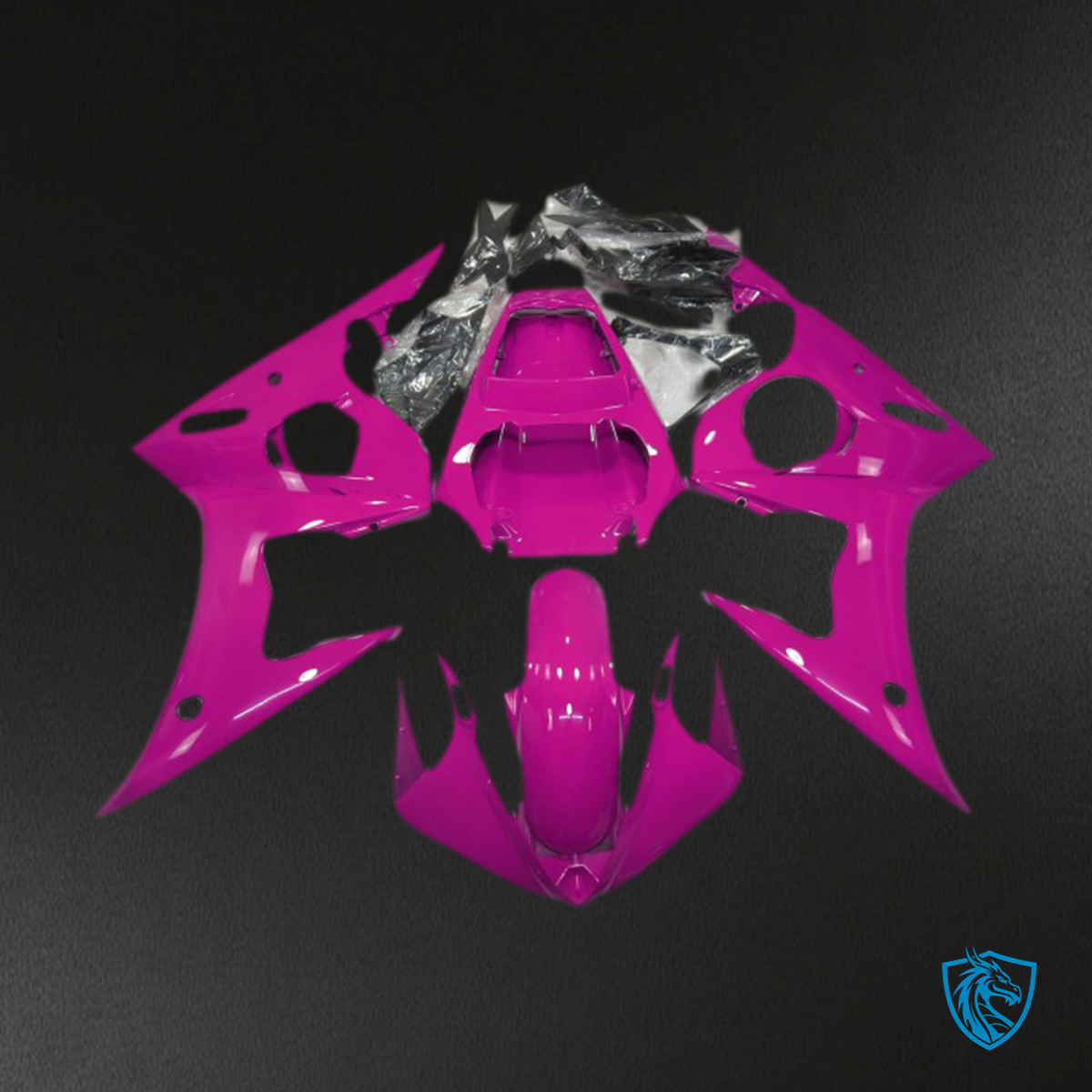 Yamaha R6 (2003-2004) Gloss Pink Motorcycle Fairing Kit | ABS Bodywork