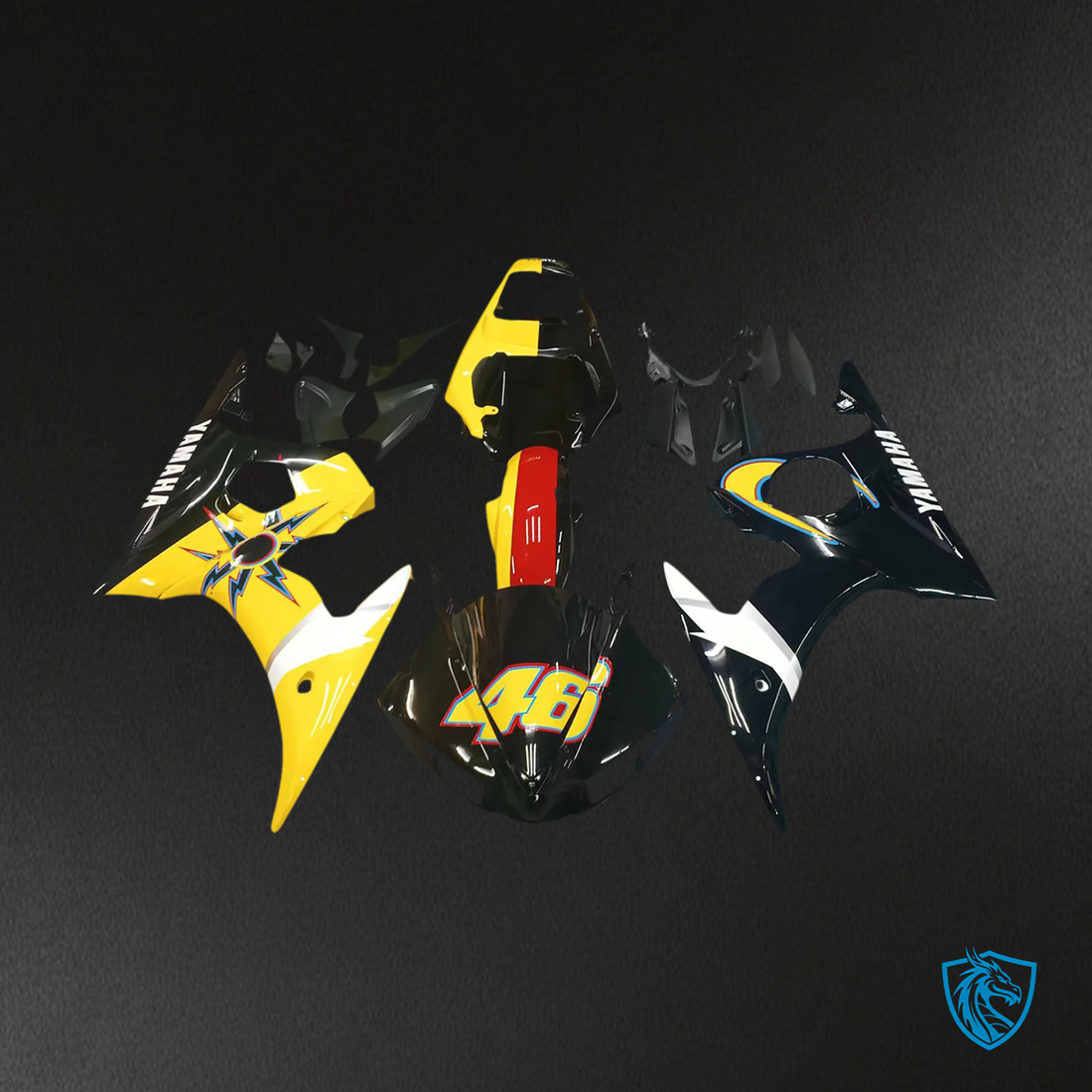Yamaha R6 (2003-2004) & YZF R6S (2006-2009) Multi Color - Kit Fairing