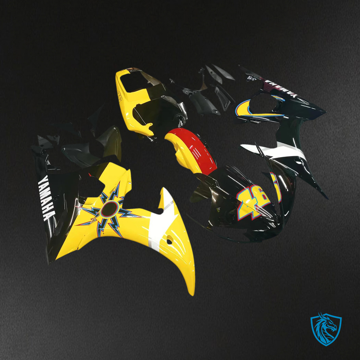 Yamaha R6 (2003-2004) & YZF R6S (2006-2009) Multi Color - Kit Fairing