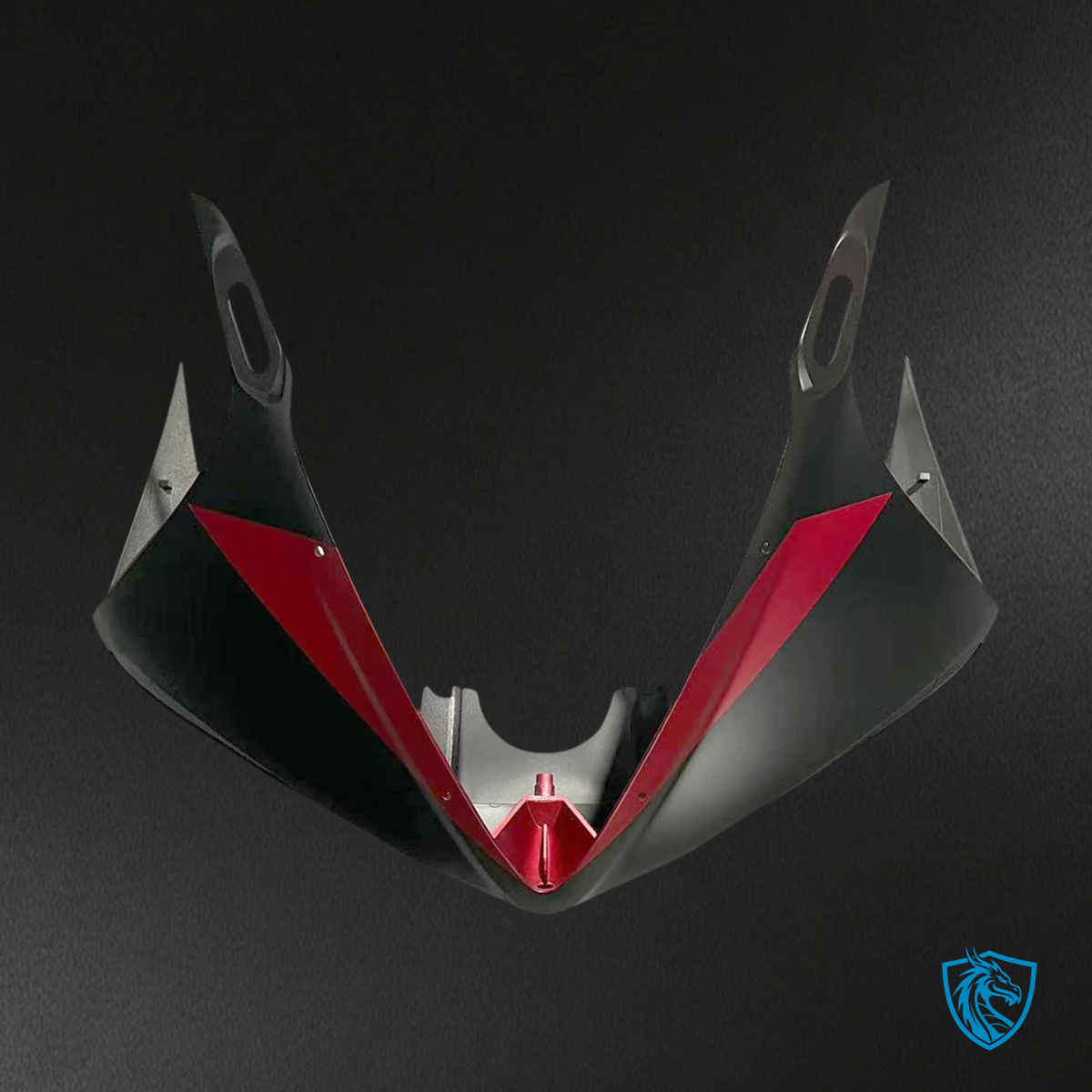 Yamaha R6 2005 Black & Red Geometric Pattern - Aftermarket Fairing Kit