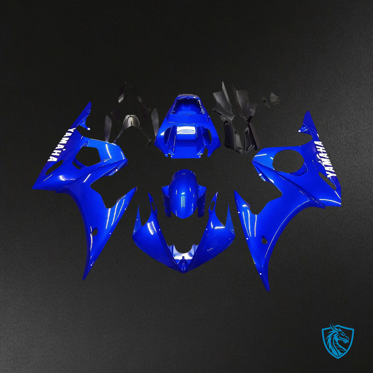 Yamaha R6 2005 Blue - MERGEment Motorcycle Fairing Kit