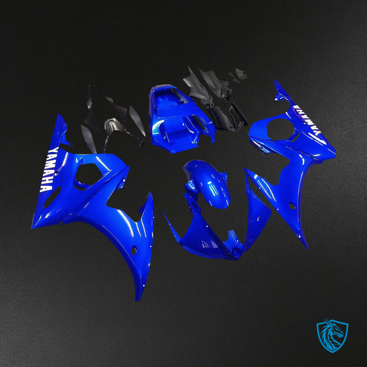 Yamaha R6 2005 Blue - MERGEment Motorcycle Fairing Kit