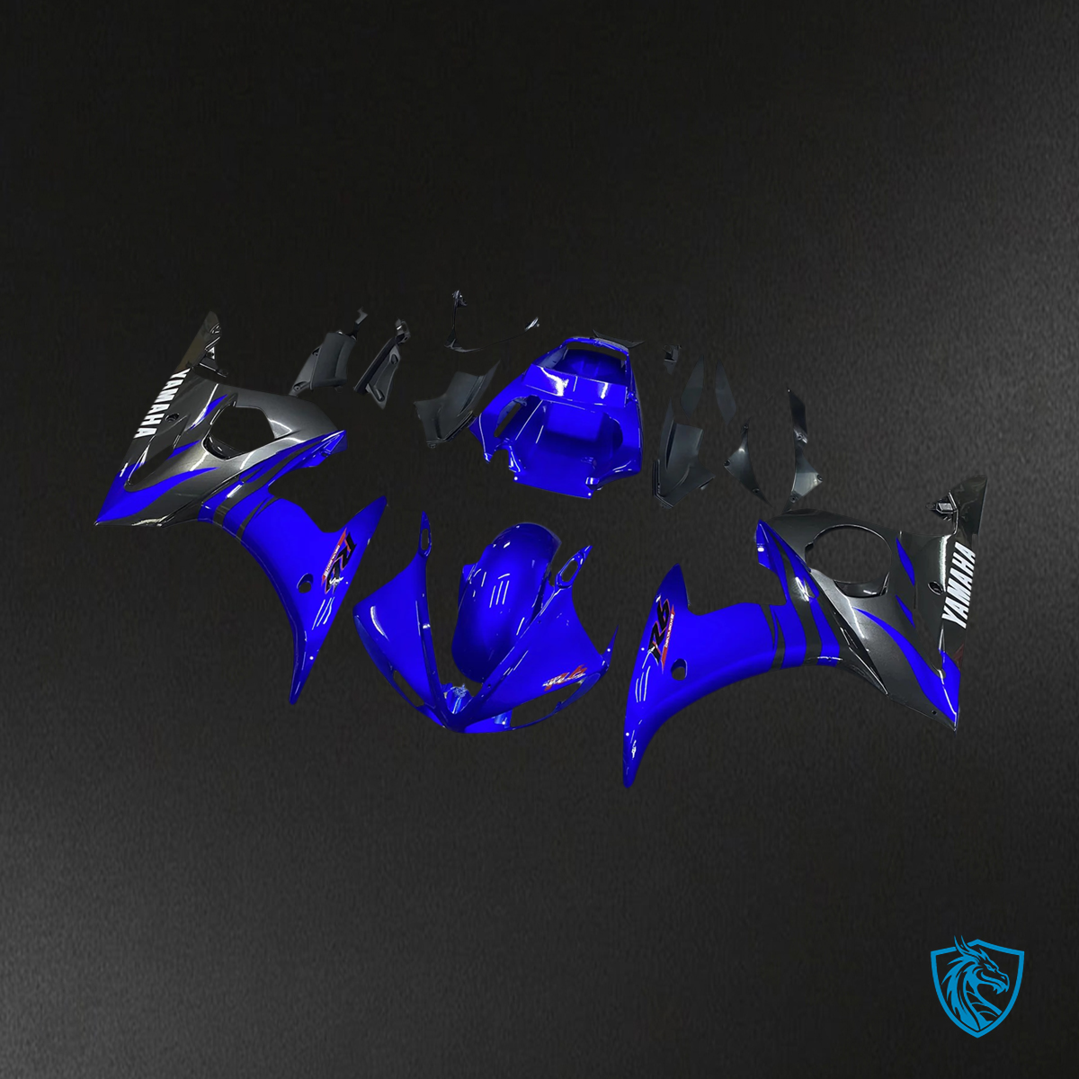 Yamaha R6 (2005) G-Blue Fairing Kit - ABS Bodywork
