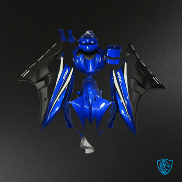 Yamaha R6 (2006-2007) Blue & Black Design - MERGEment Motorcycle Fairings Kit