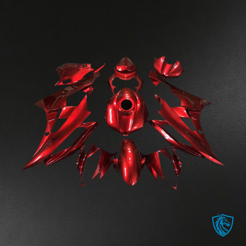 Yamaha R6 (2006-2007) Red Glossy Motorcycle Fairing Kit | ABS Bodywork